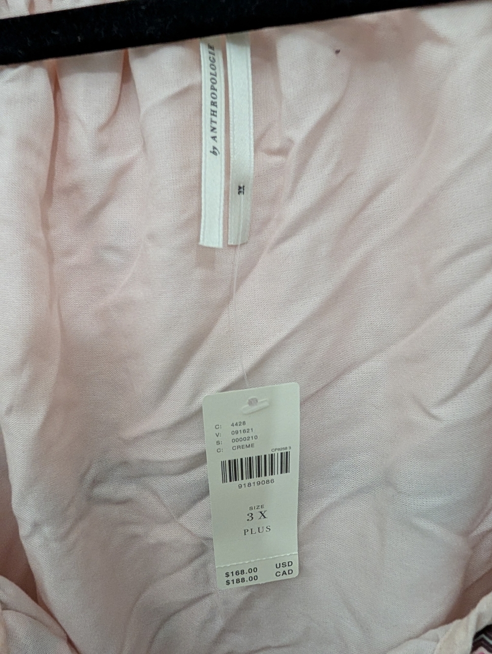 Nwt 3x Anthropologie Boho Floral Pink Somerset Maxi Dress with Smocked Waist - Picture 3 of 4